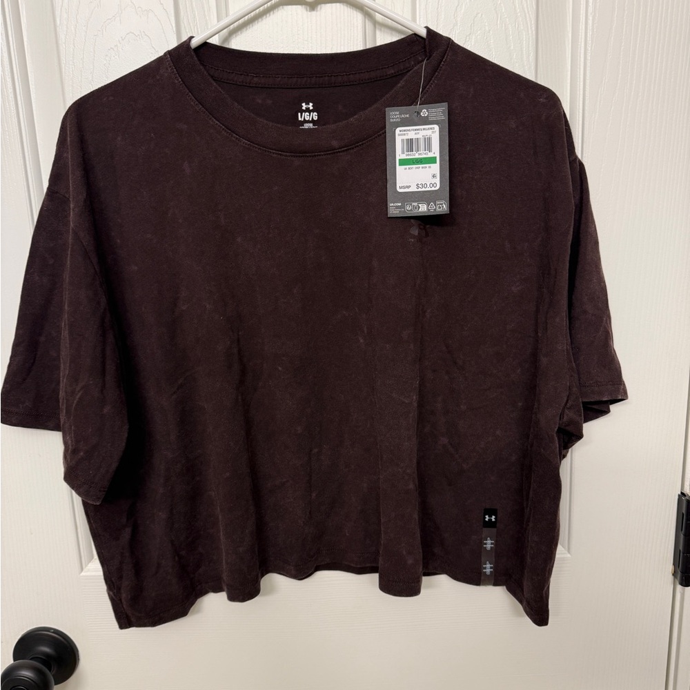 Women’s Under Armour workout crop T shirt